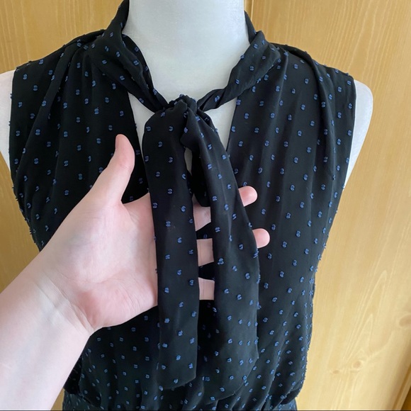 Avec Les Filles • Tieneck Dot Dress - Picture 3 of 9